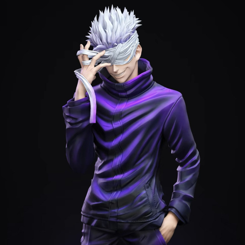 Desk Setup Editing - Figurine d'action anime Jujutsu Kaisen Satoru