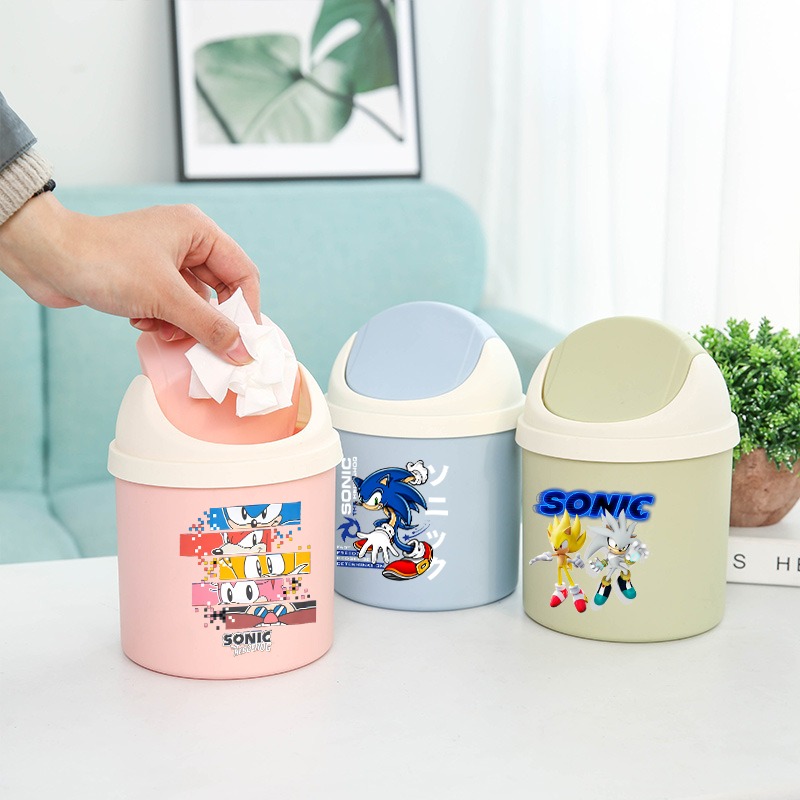 Desk Setup Clean - Poubelle de voiture Sonics, mini poubelle