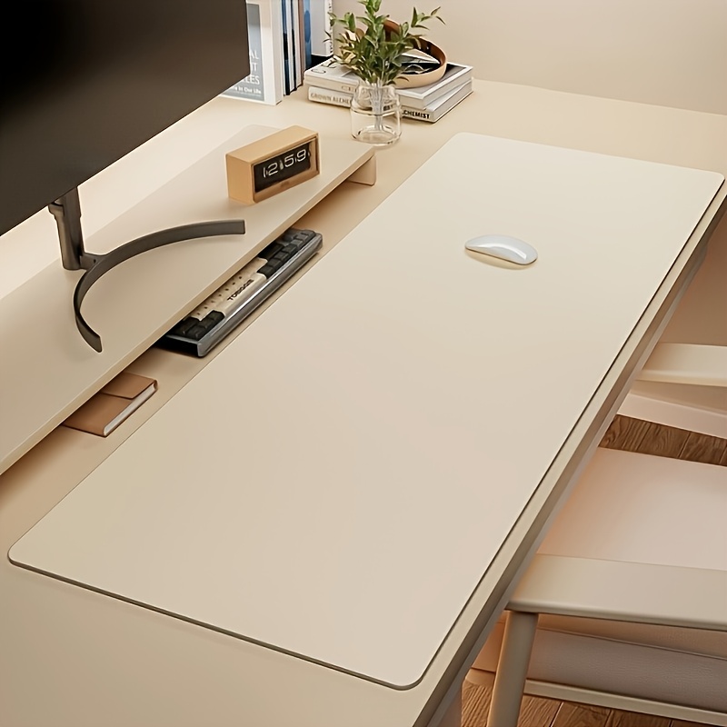Desk Setup Clean - Grand tapis de souris en simili