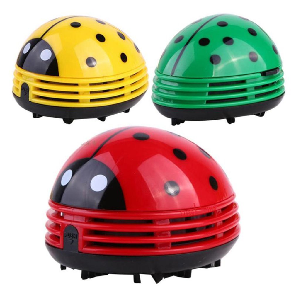 Desk Setup Clean - Aspirateur de bureau coccinelle mignon, collecteur