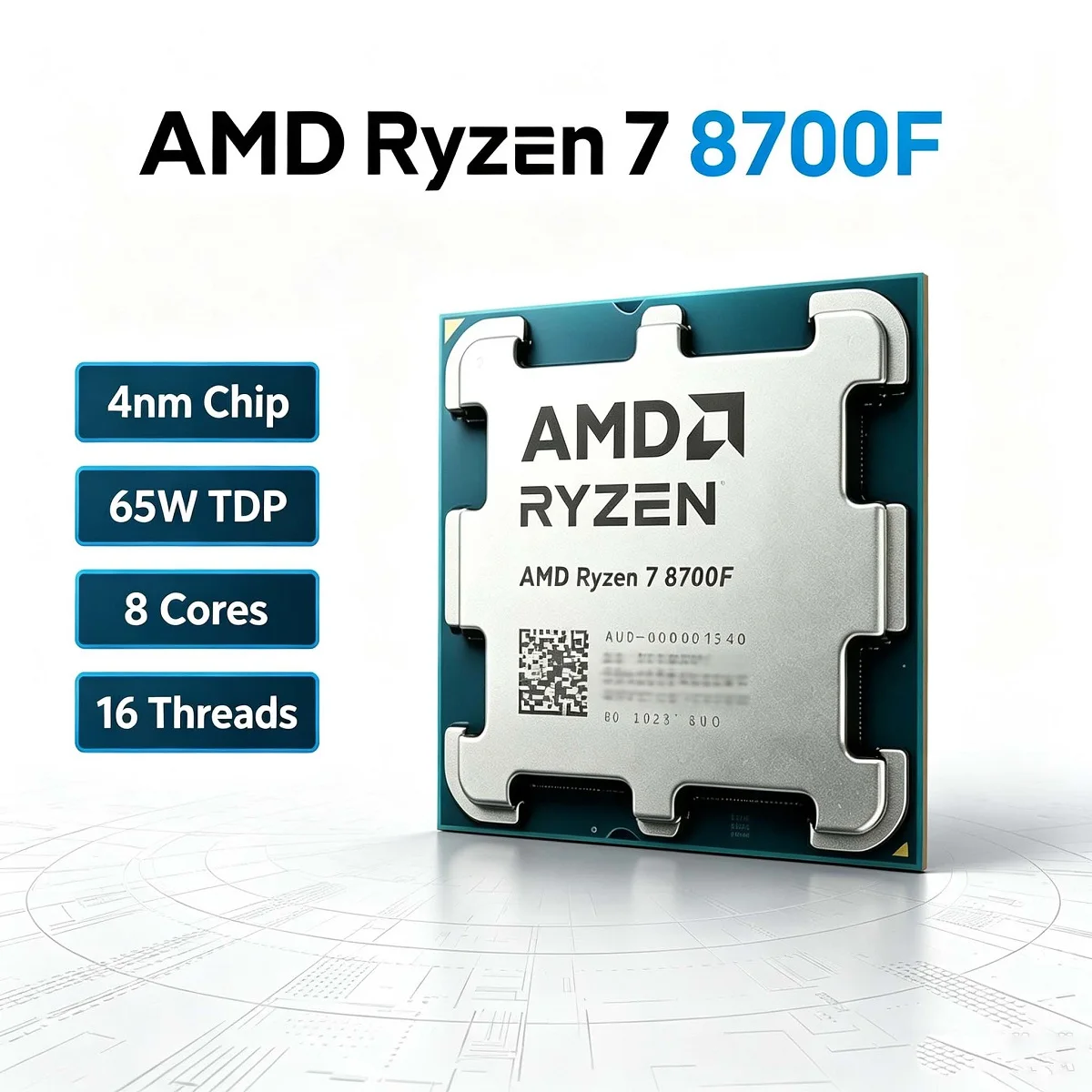 Amd Cpu Ryzen 7 - Processeur AMD Ryzen 7 8700F R7