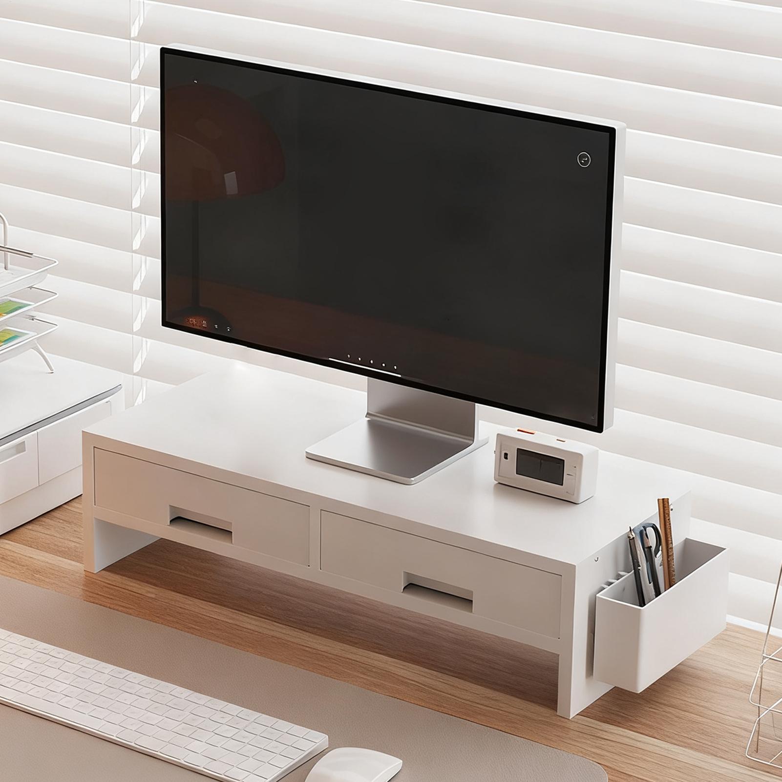 Desk Setup Ergonomic - Support de moniteur de bureau, Double