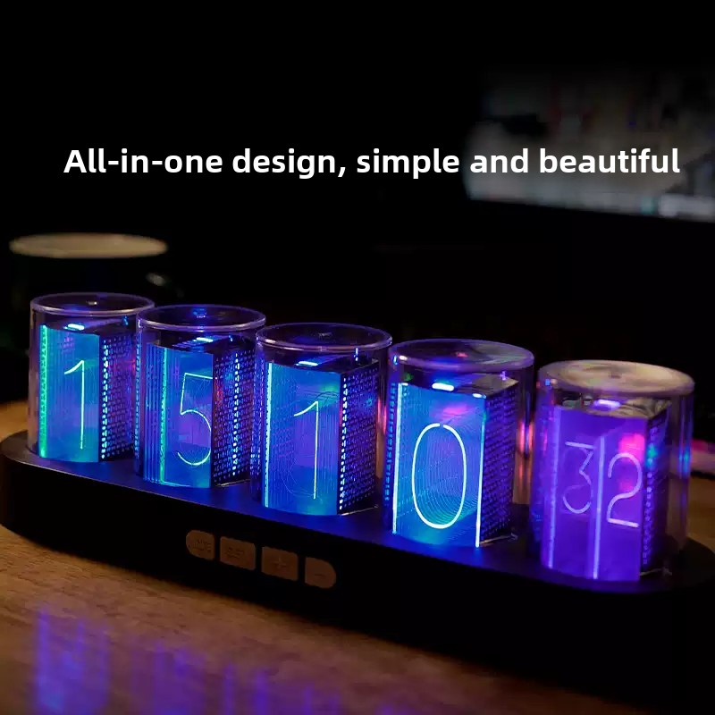 Desk Setup Tech - Horloge numérique à tubes Nixie LED