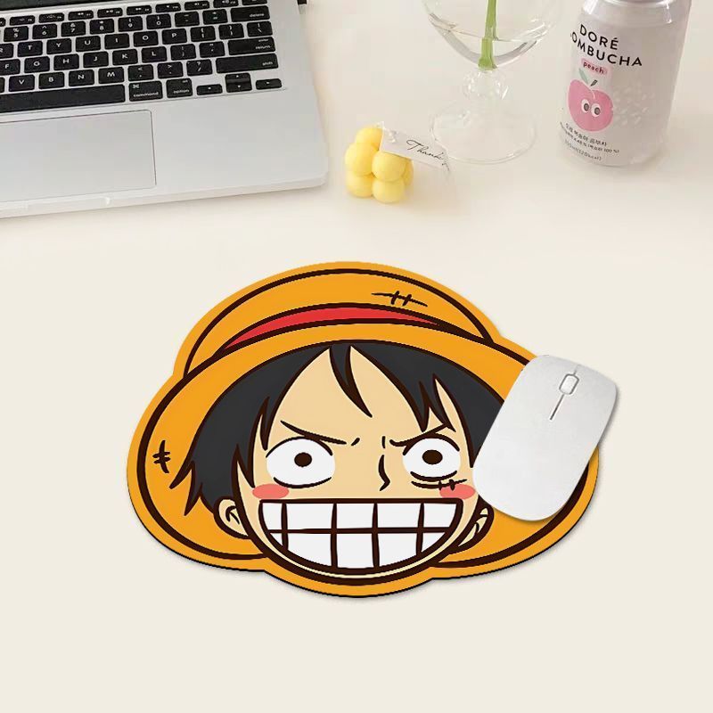 Desk Setup Ergonomic - Tapis de souris One Piece Luffy,
