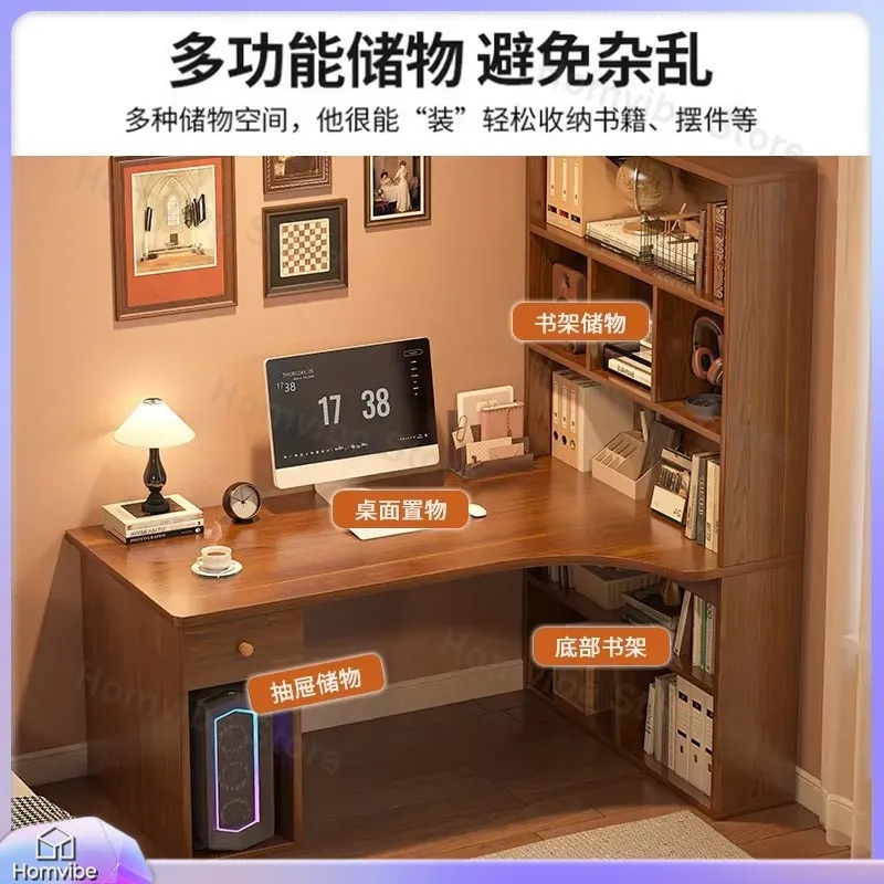 Desk Setup Corner - Bureau d'ordinateur en forme de L
