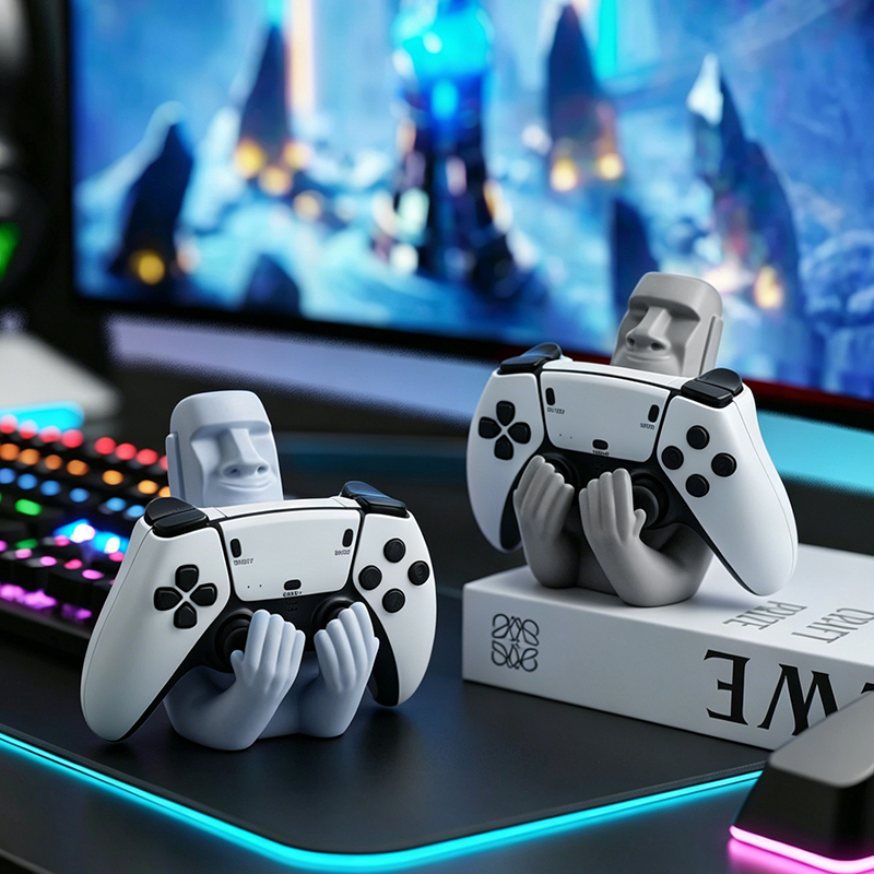 Desk Setup Ps5 - Support de manette amusant en résine