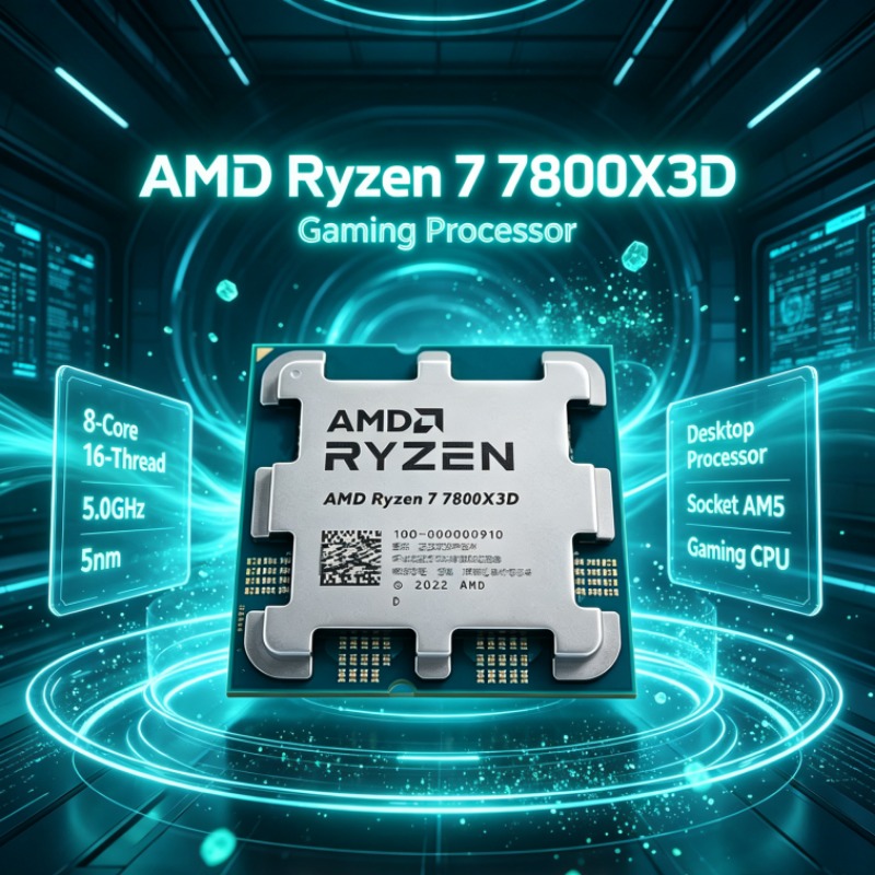 AMD R7 7800X3D Ryzen 7 AM5 CPU - Amd Cpu Ryzen 7 avis et prix