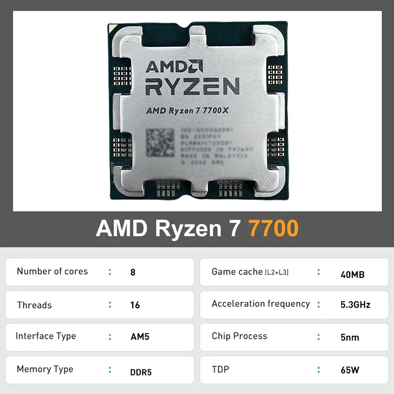 Processeur de bureau AMD Ryzen - Amd Cpu Ryzen 7 avis et prix