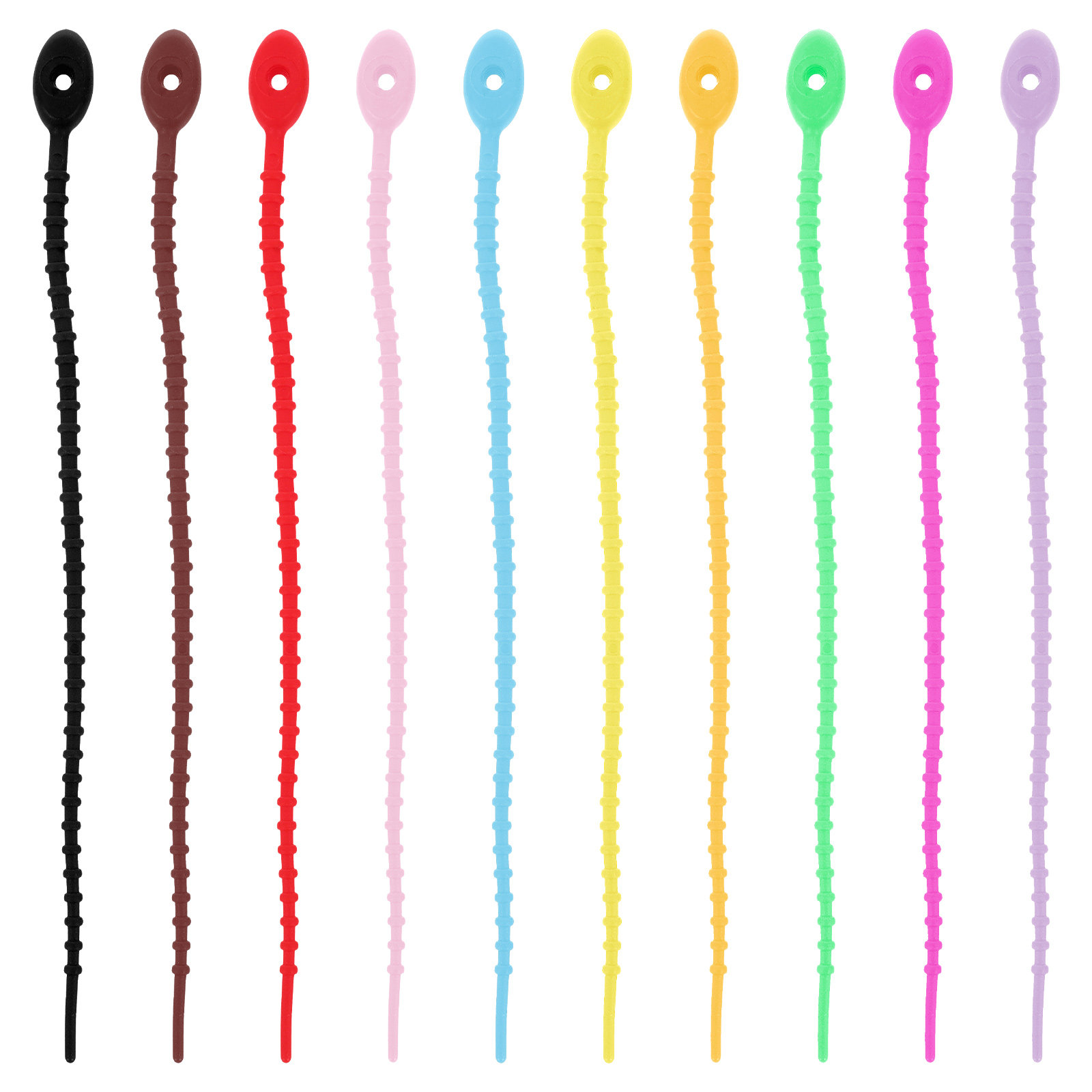 10 attaches-câbles en silicone - Desk Setup Studio avis et prix