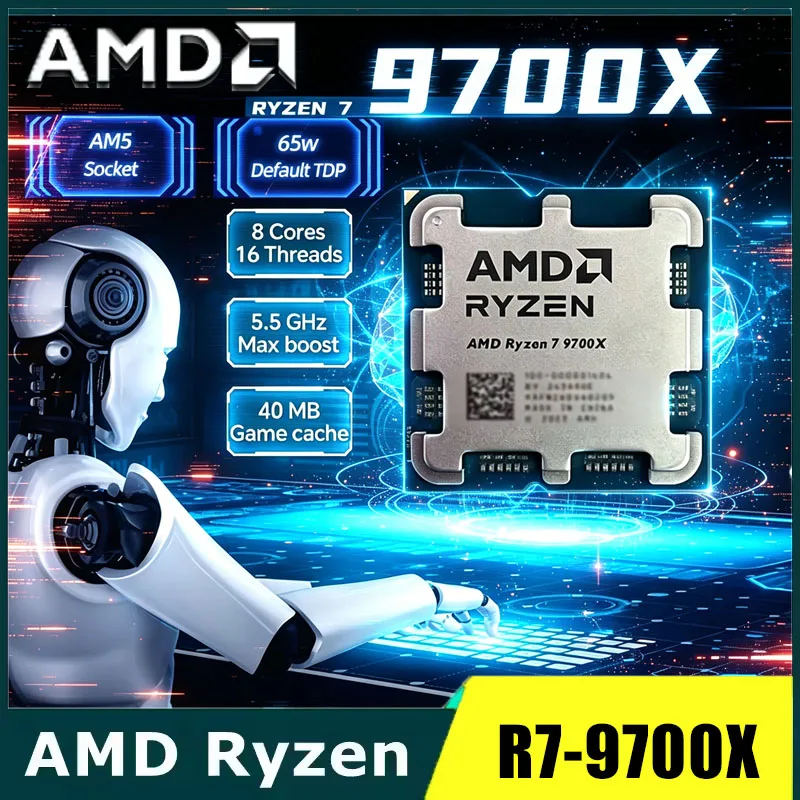 Processeur AMD Ryzen 7 9700X 3 - Amd Cpu Ryzen 7 avis et prix