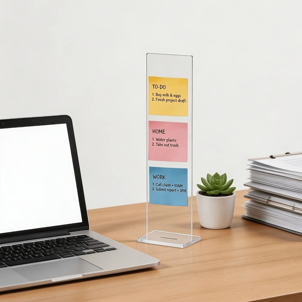 Tableau de messages en acryliq - Desk Setup Home avis et prix