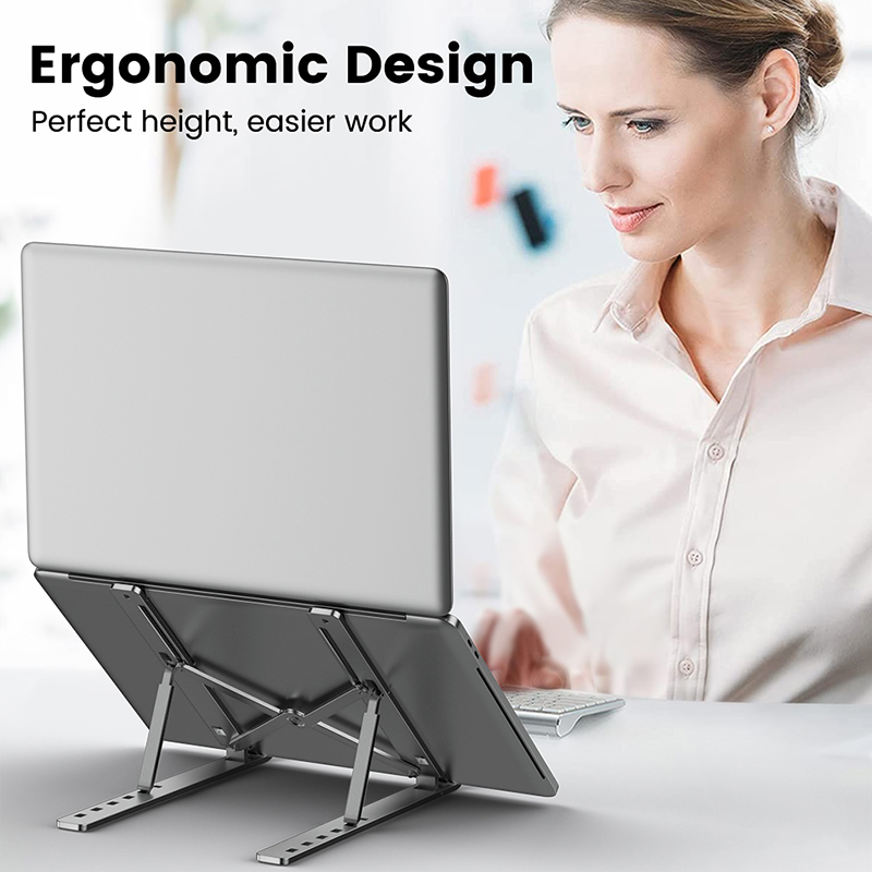 Support pliable Portable en mé - Desk Setup Macbook avis et prix