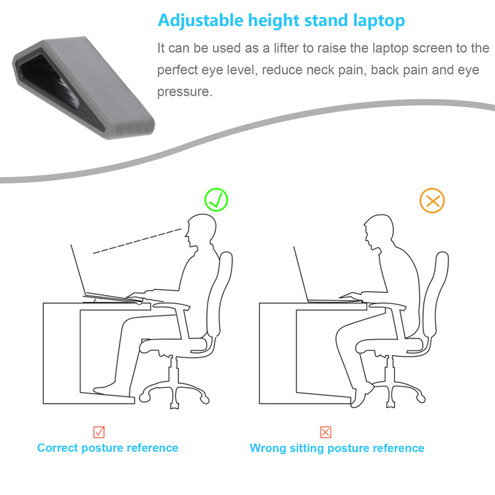 2 supports pour ordinateur por - Desk Setup Ergonomic avis et prix