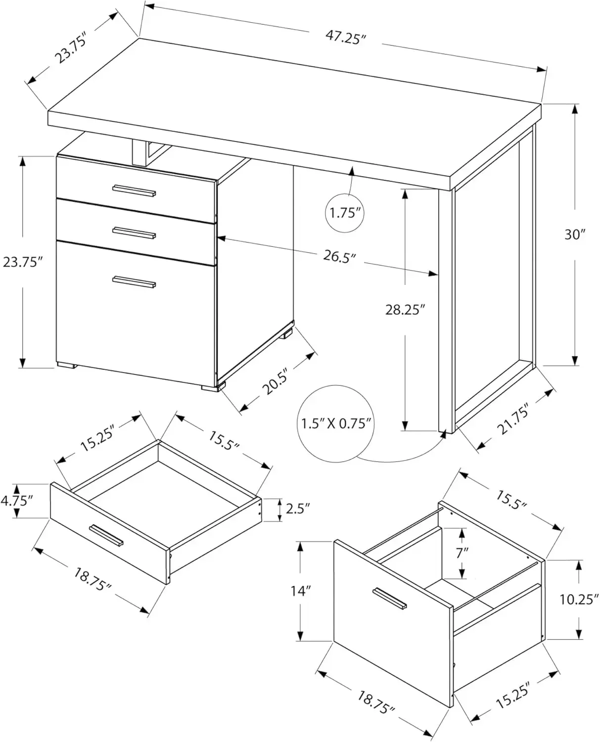 Bureau d'ordinateur avec armoi - L Shaped Desk Setup avis et prix