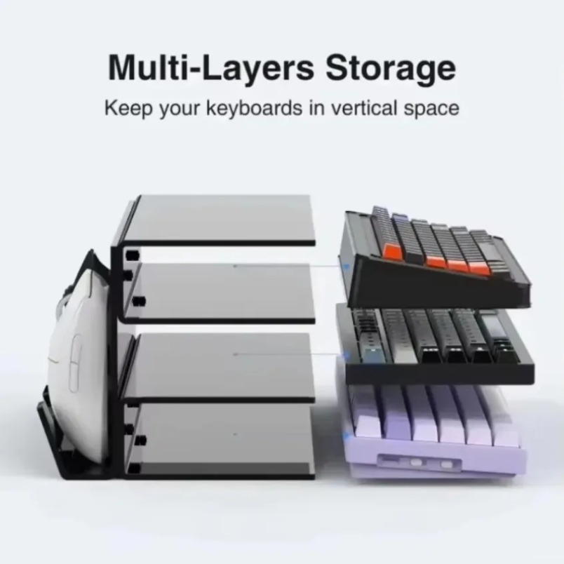 Support de clavier à 3 niveaux - Desk Setup Home avis et prix