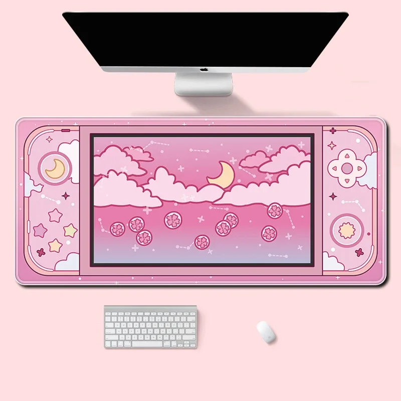 Grand tapis de bureau lune et  - Desk Setup Tech avis et prix
