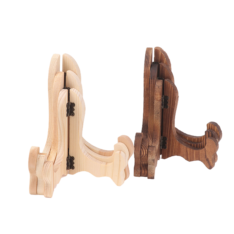 Présentoir d'assiettes en bois - Desk Setup Retro avis et prix