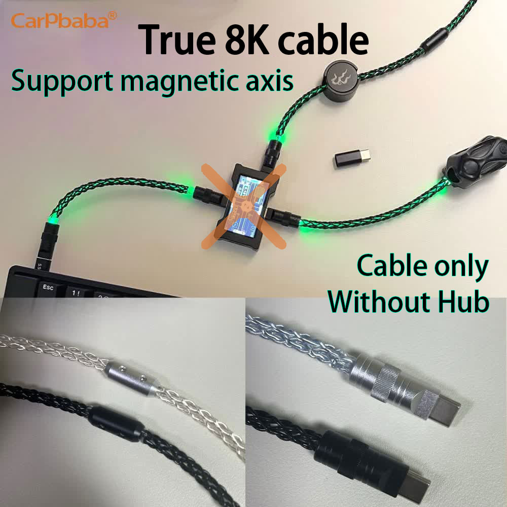 Hub USB de jeu 8K K4HM6 Type-C - Desk Setup Tech avis et prix