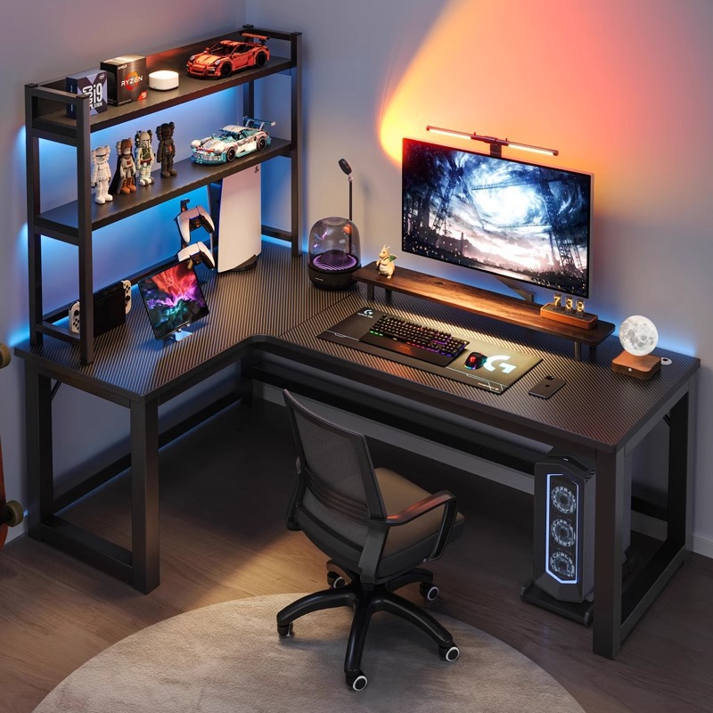 Bureau d'ordinateur Table d'an - L Shaped Desk Setup avis et prix