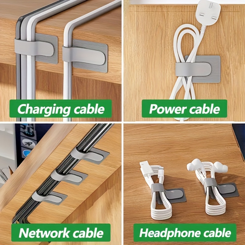 Attaches de câbles réutilisabl - Desk Setup Charging Station avis et prix