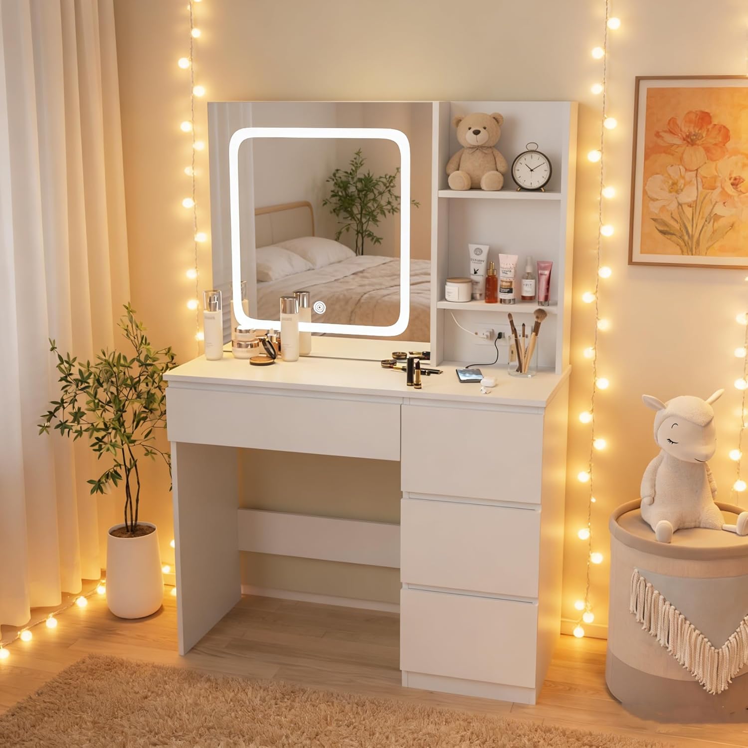 Coiffeuse i*-Make Up avec stat - Desk Setup Charging Station avis et prix