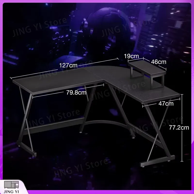 Bureau de jeu en forme de L av - Desk Setup Corner avis et prix