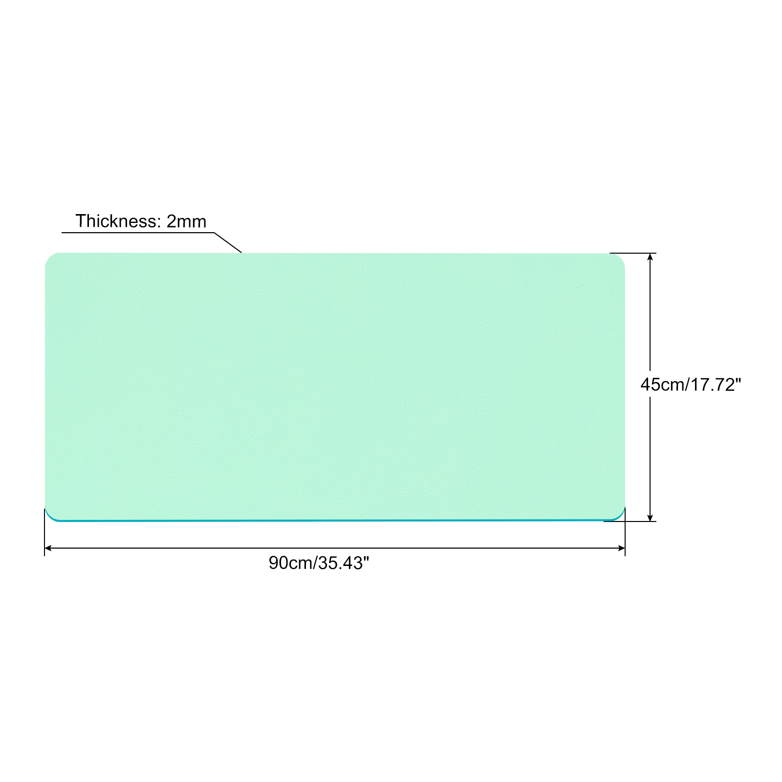 Tapis de protection en cuir PU - Desk Setup Ergonomic avis et prix