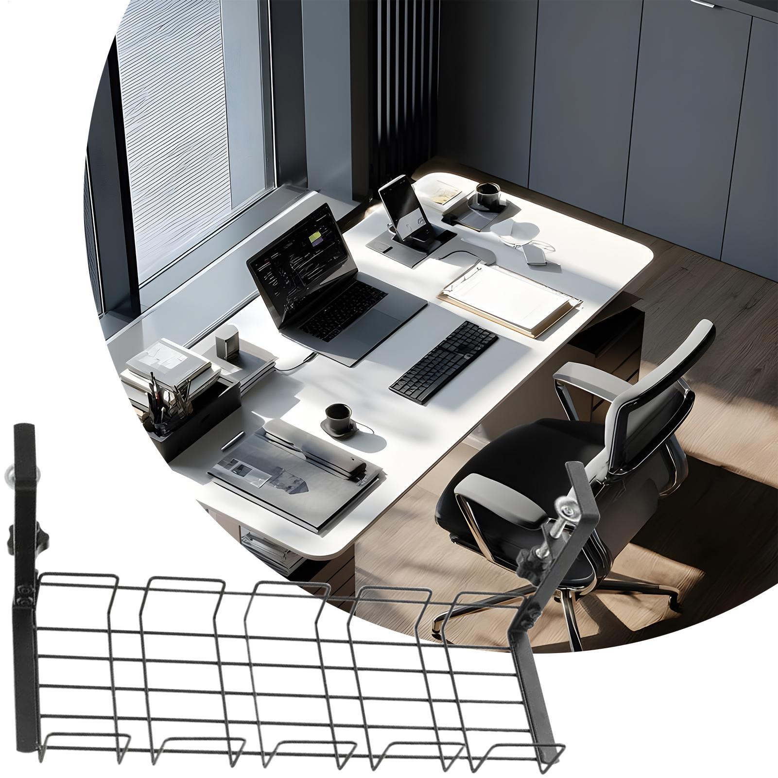 Gestion des fils sous le burea - Desk Setup Studio avis et prix