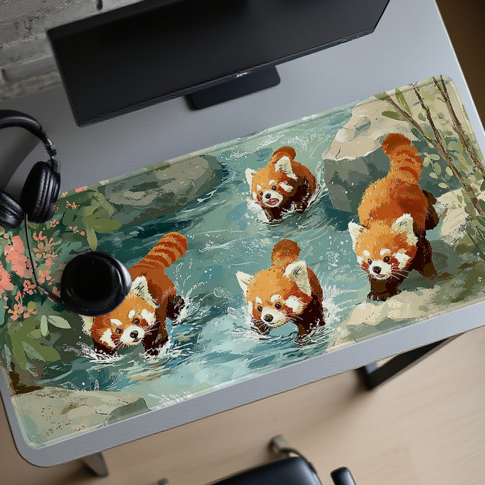 Tapis de bureau XXL en caoutch - Desk Setup Streaming avis et prix