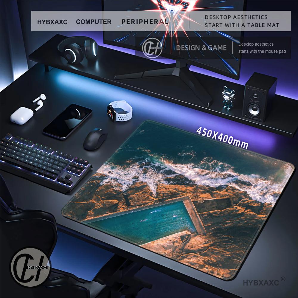 Tapis de souris HYBXAXC Motif  - Desk Setup Photography avis et prix