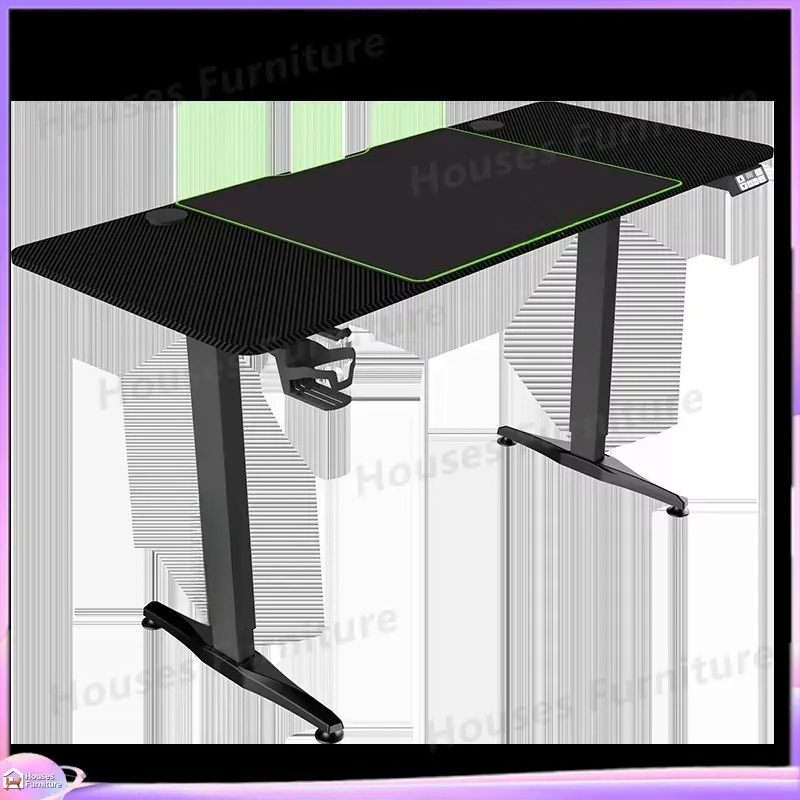 Grand bureau de jeu pour ordin - L Shaped Desk Setup avis et prix