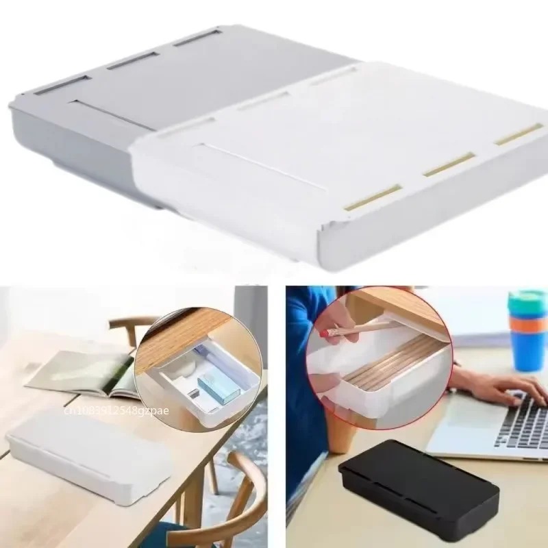 Boîte de rangement auto-adhési - Desk Setup Home avis et prix