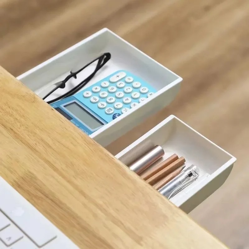 Boîte de rangement auto-adhési - Desk Setup Home avis et prix