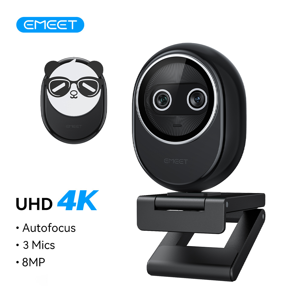 Webcam 4K EMEET à double camér - Desk Setup Streaming avis et prix