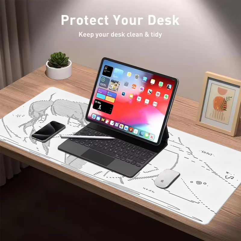 Tapis de souris en cuir, 1 piè - Desk Setup Ergonomic avis et prix