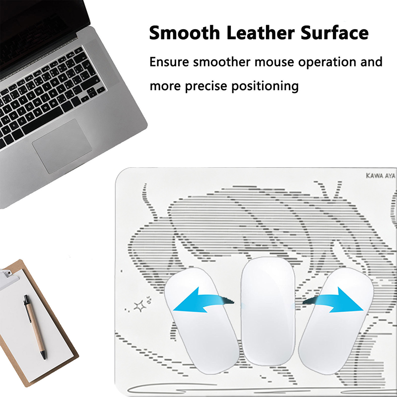Tapis de souris en cuir, 1 piè - Desk Setup Ergonomic avis et prix